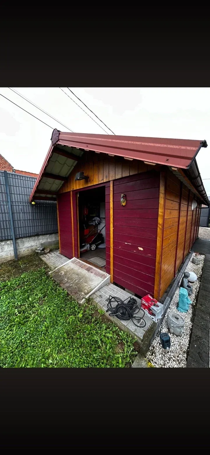 Construction abri de jardin